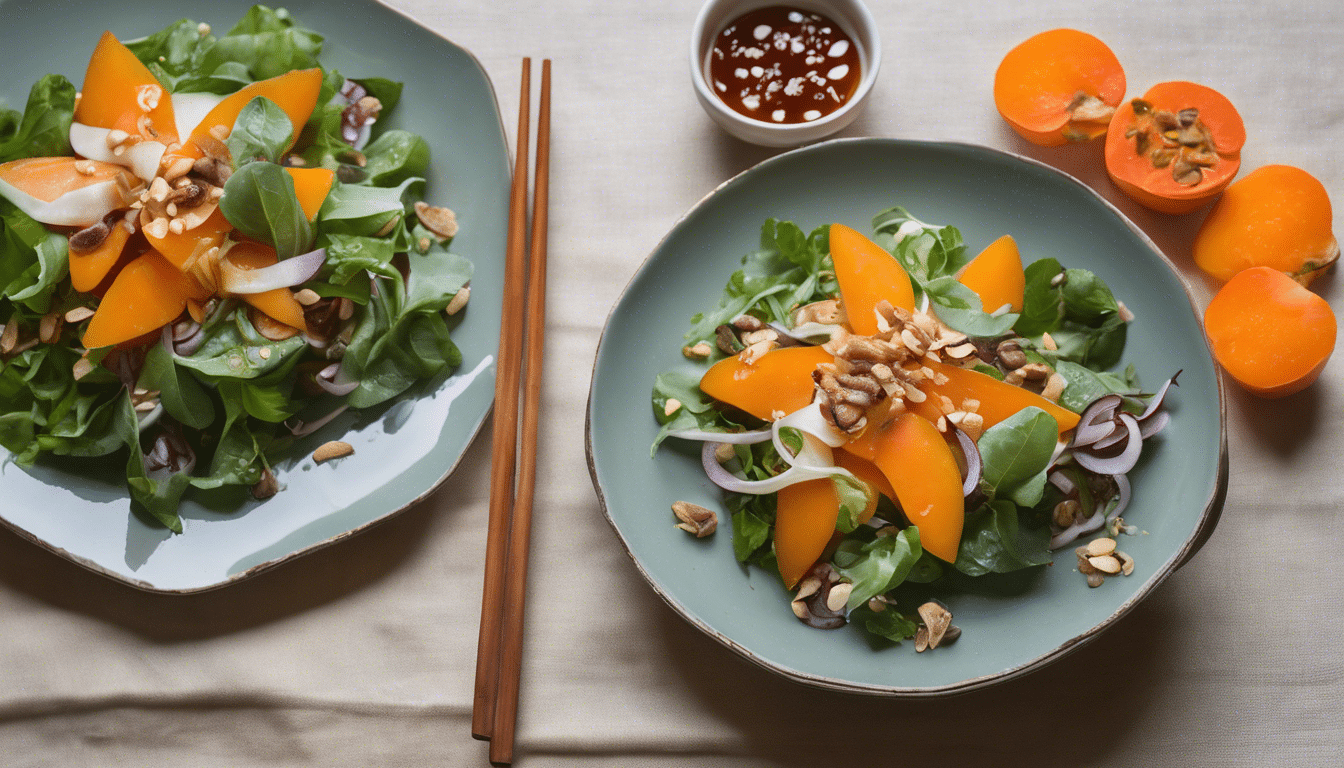 Fuyu Persimmon Salad