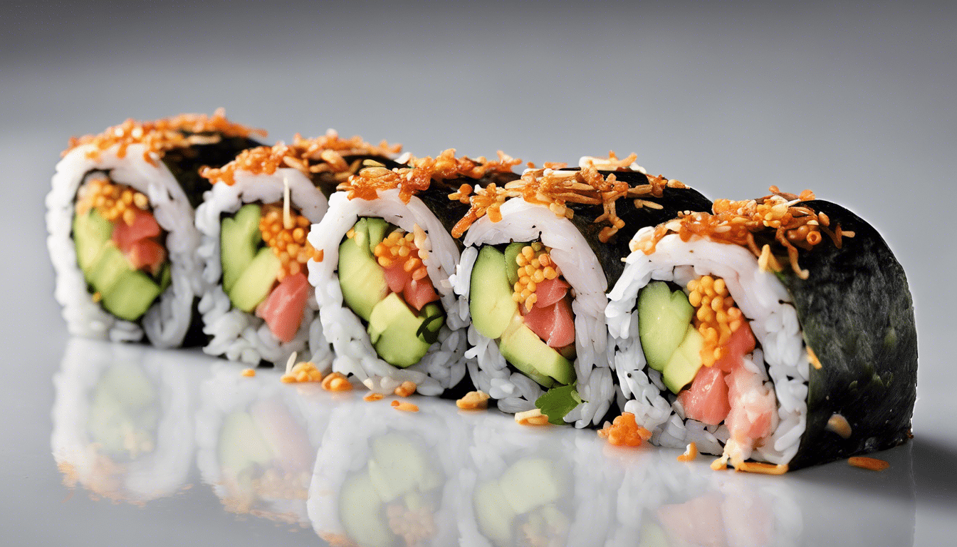 Garland Chrysanthemum Sushi Roll