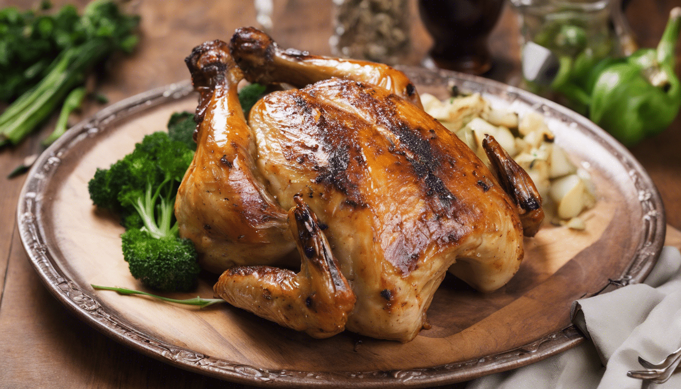 Garlic and Alligator Pepper Roast Chicken - Your Gourmet Guru