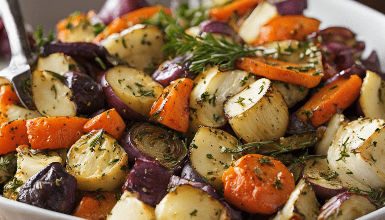 Garlic and Herb Roasted Vegetables
