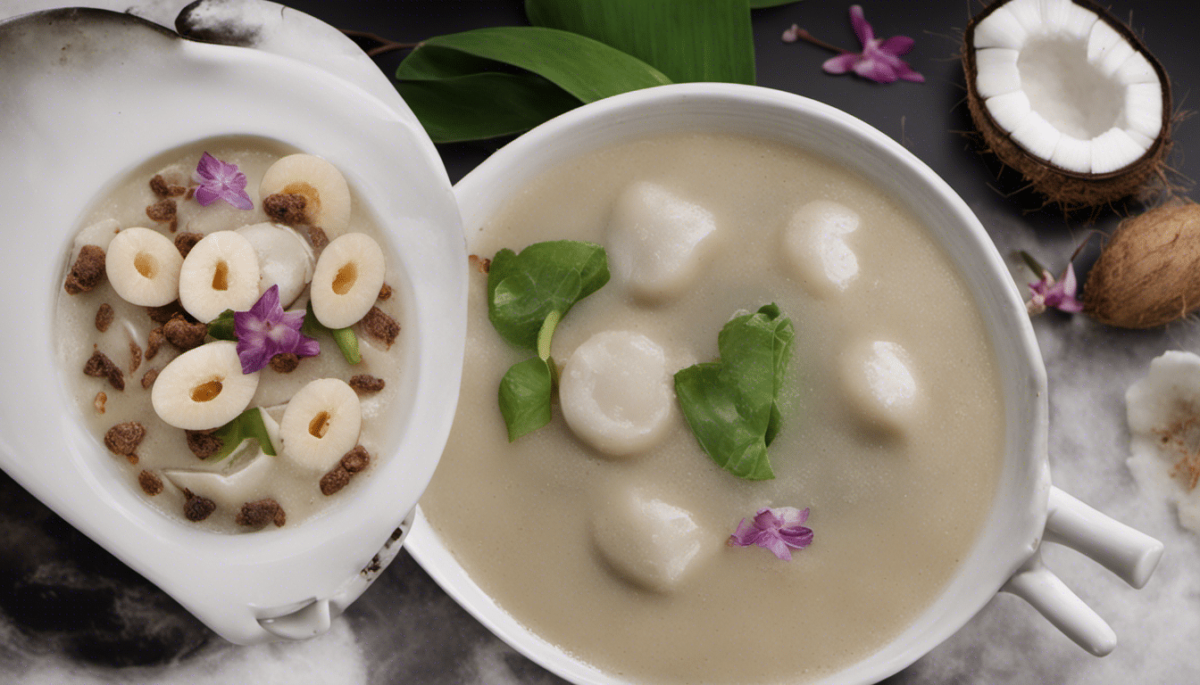 Giant Swamp Taro with Coconut Milk