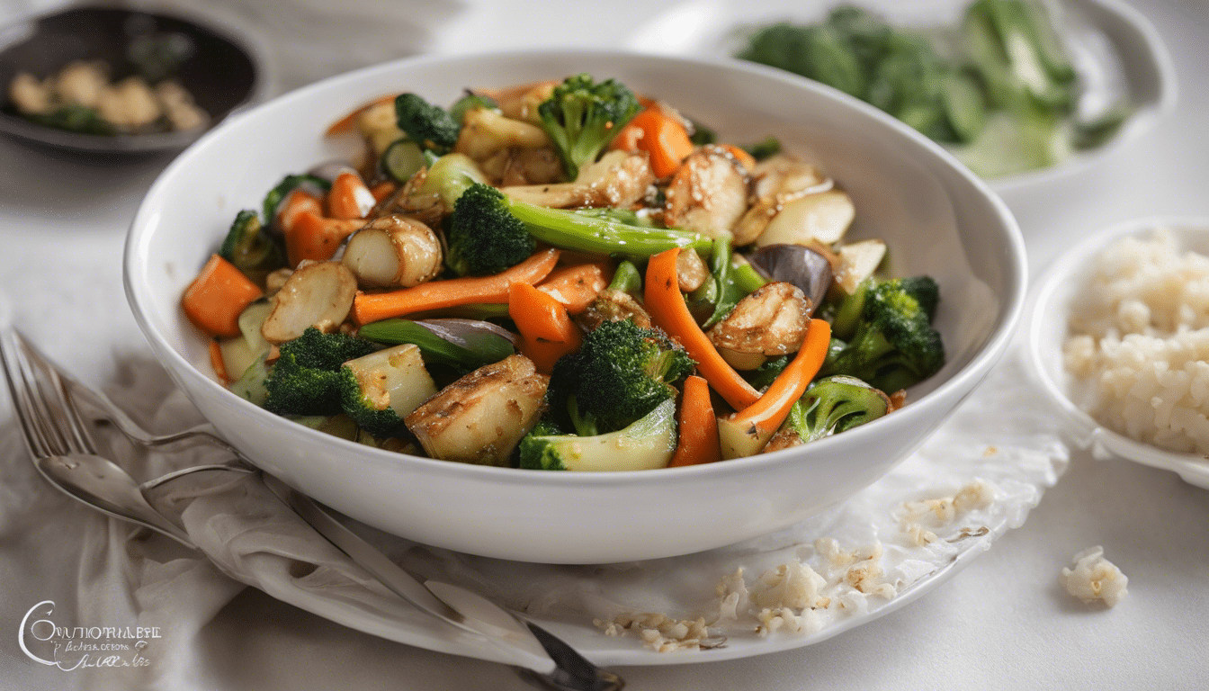 Ginger Garlic Sauteed Vegetables