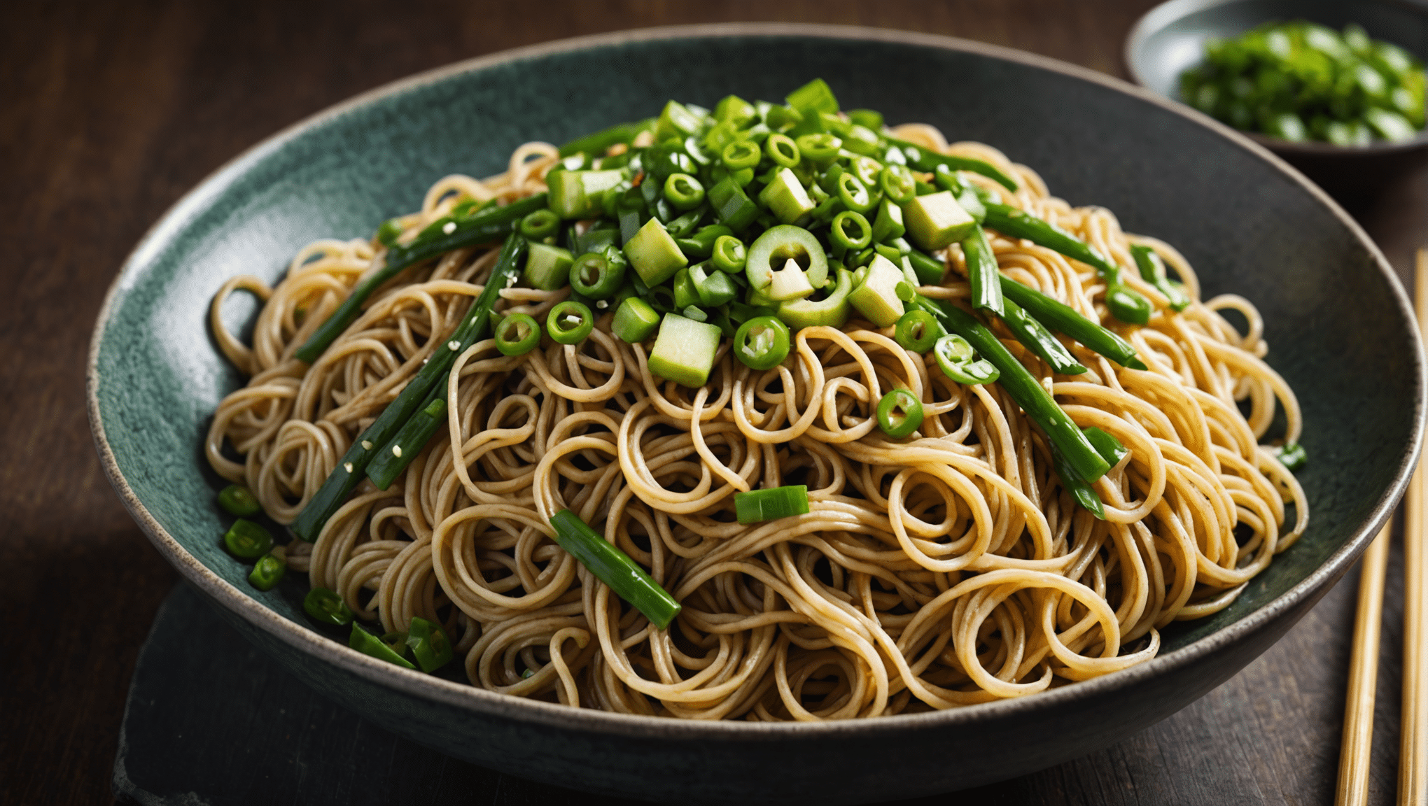 Ginger Scallion Noodles