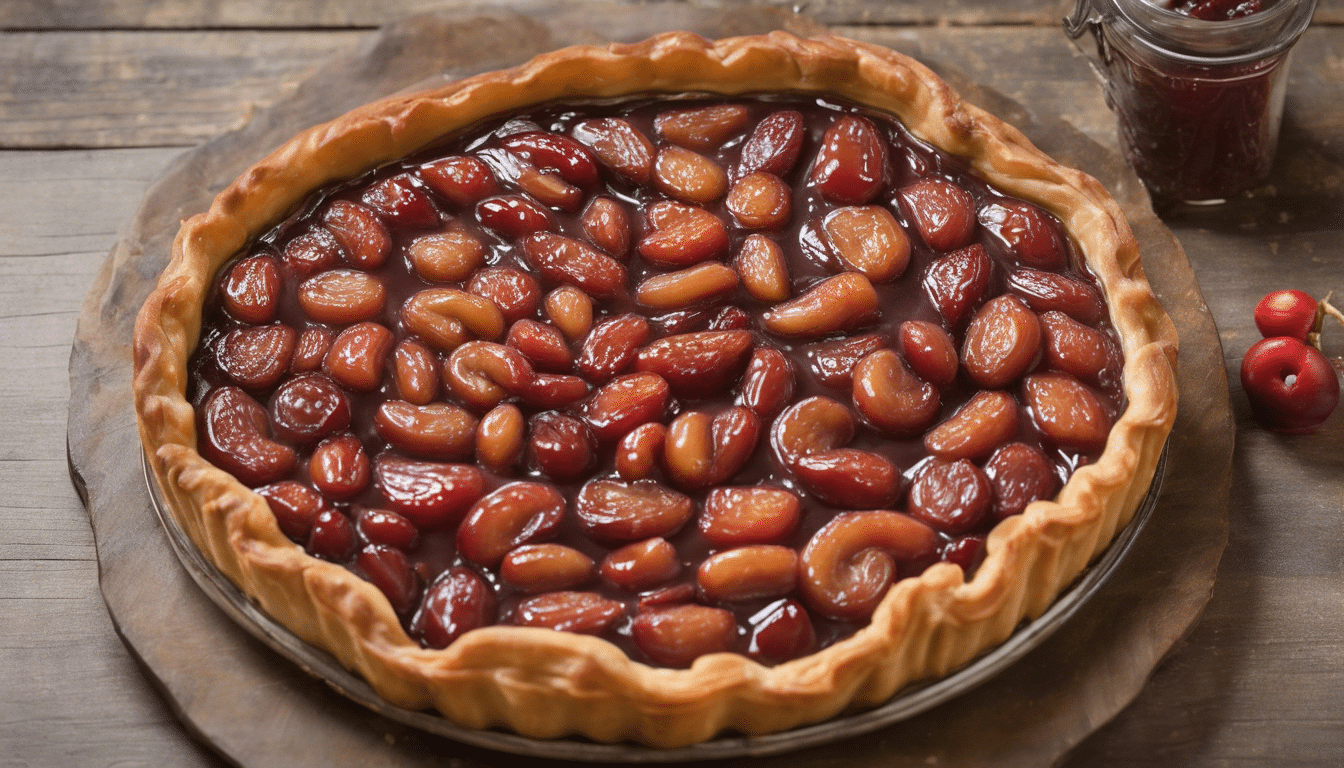 Glazed Jujube Tart Recipe