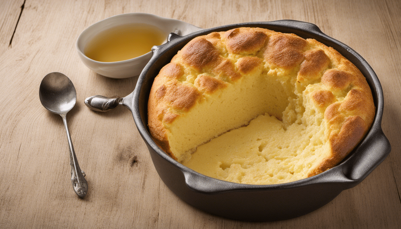 A mouth-watering dish of Gluten-Free Spoon Bread