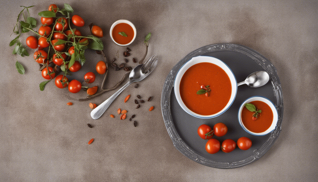 Goji Berry and Tomato Soup