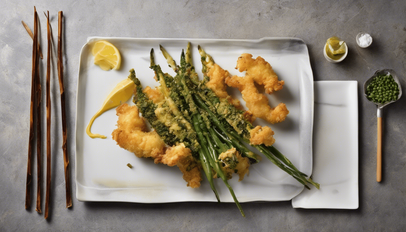 Gourmet Guru's Golden Samphire Tempura