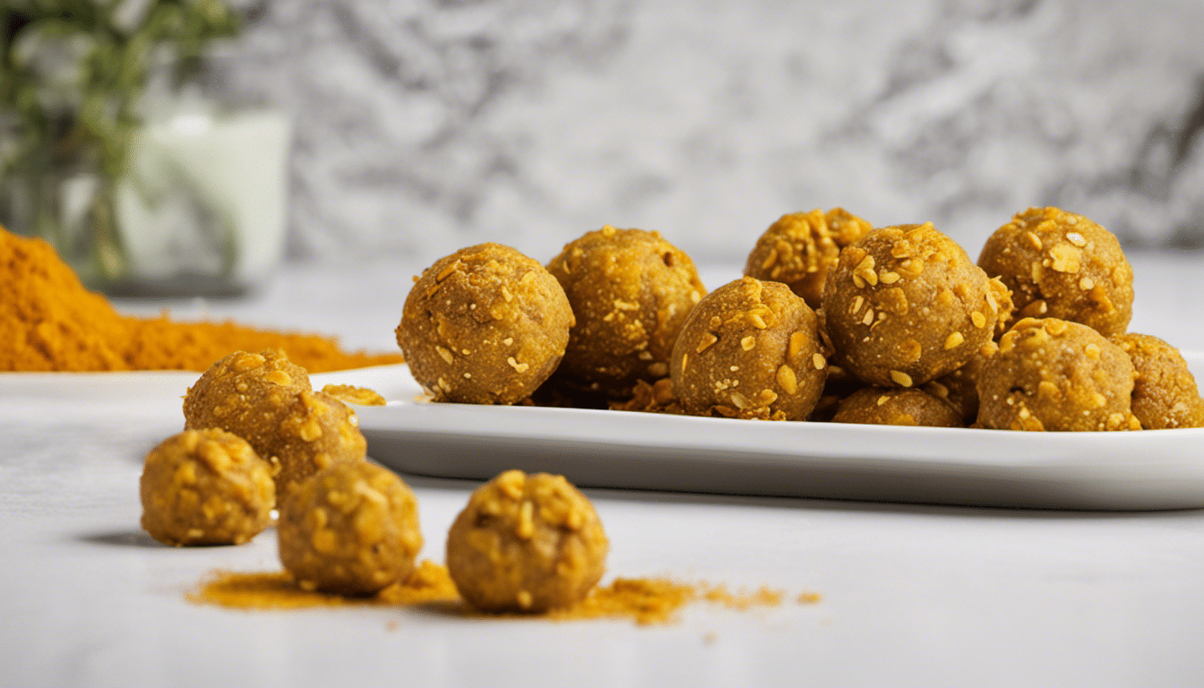 Golden Turmeric Energy Balls