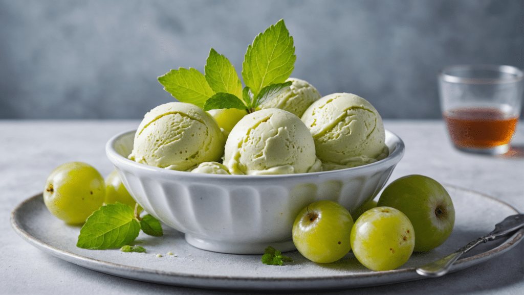 Gooseberry Ice Cream Recipe
