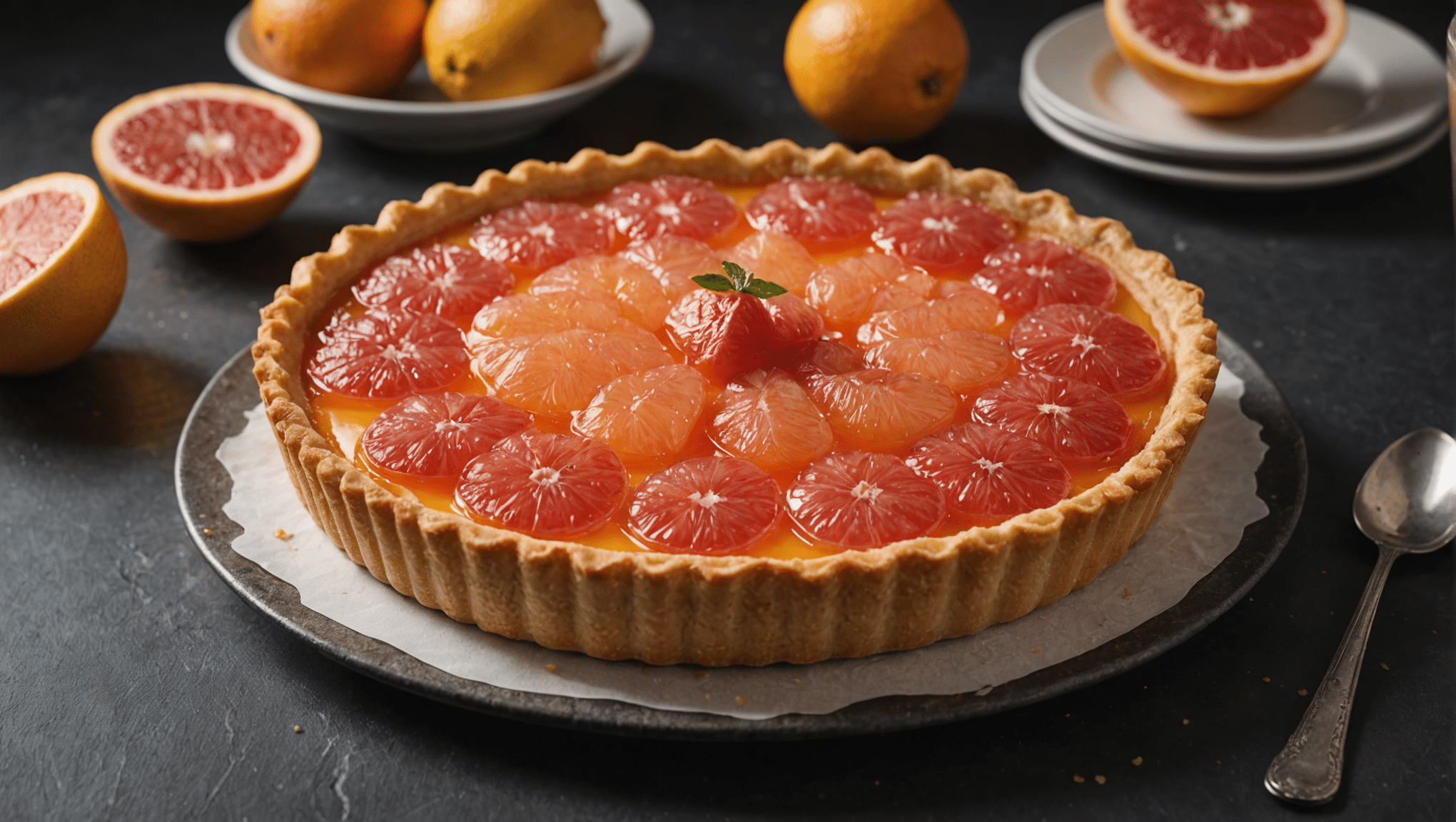 Grapefruit Tart