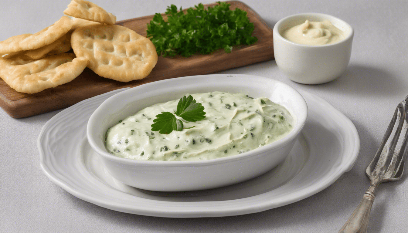 Green Laver and Cream Cheese Dip