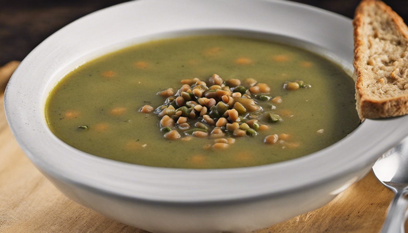 Green Lentil Soup - Your Gourmet Guru