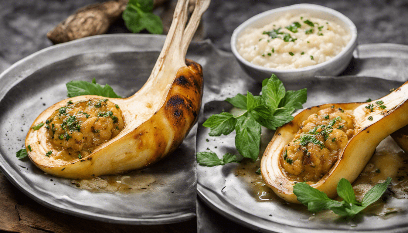 Grilled Calabash with Garlic Butter