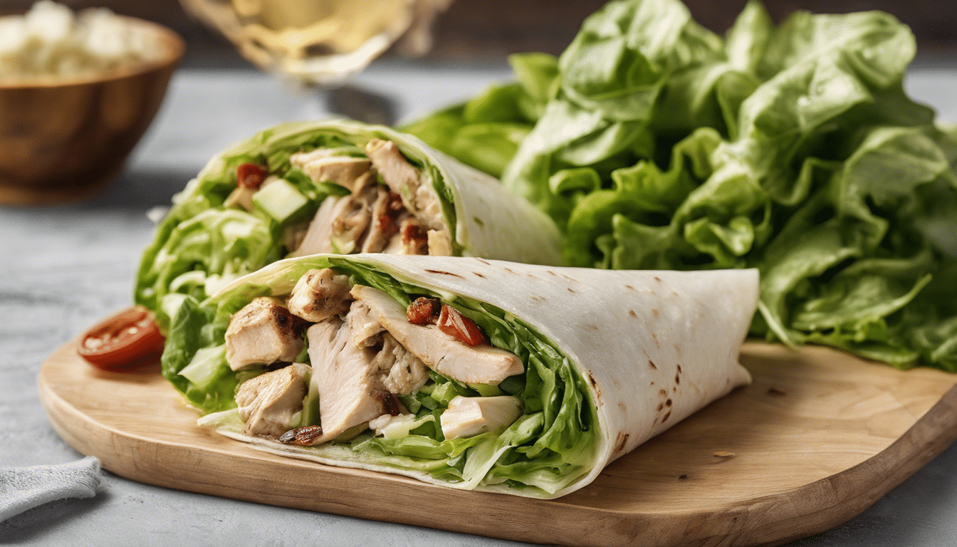 Grilled Chicken Caesar Wrap