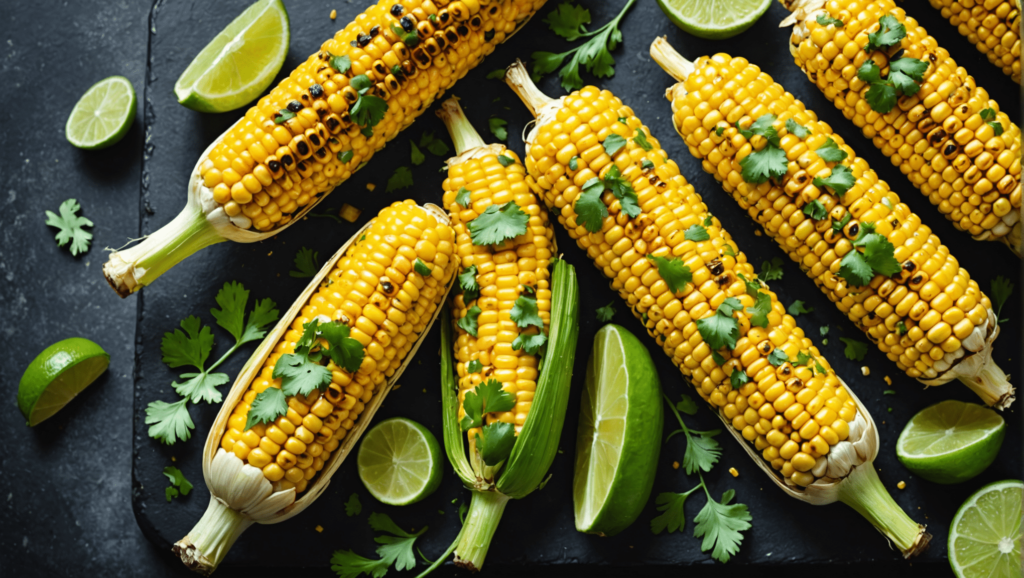 Grilled Cilantro Lime Corn