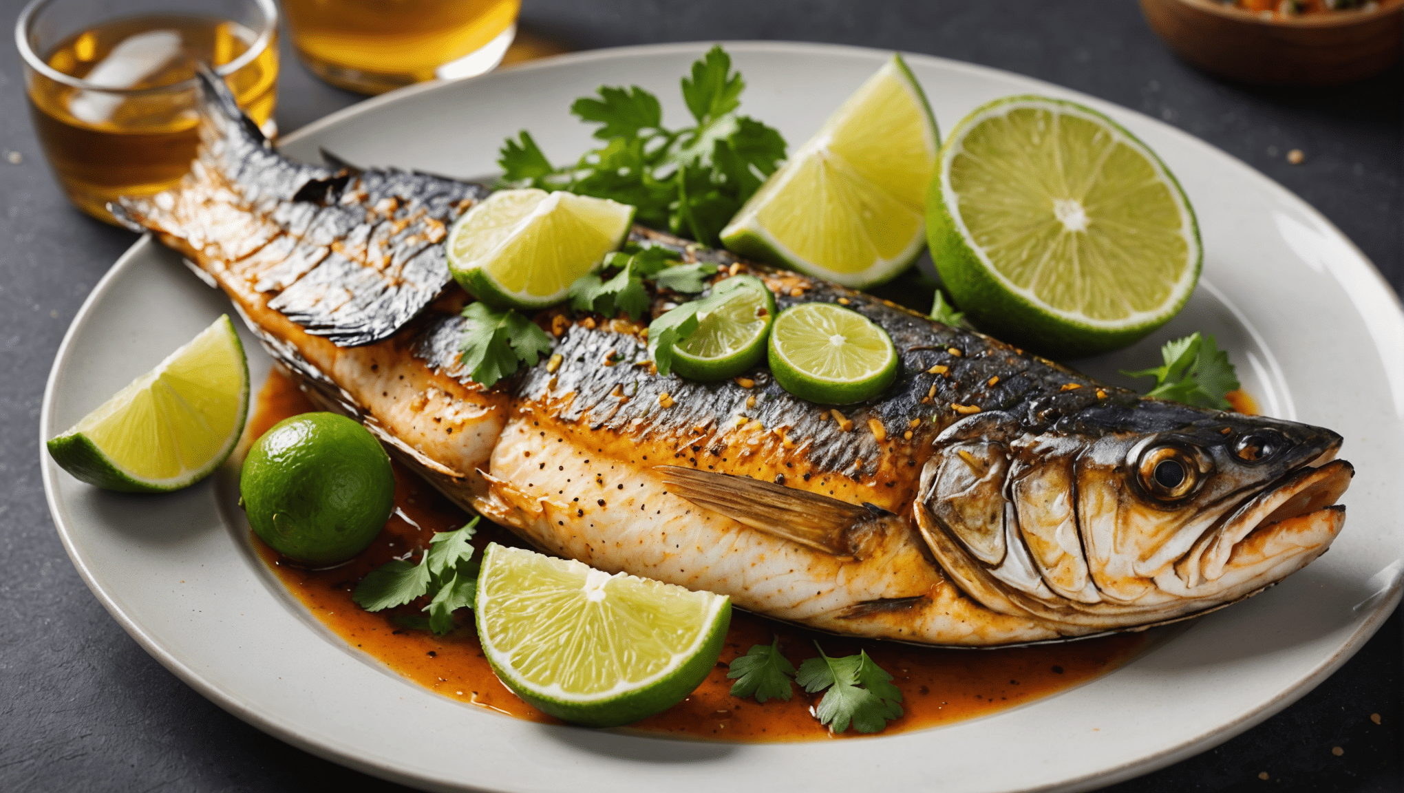 Grilled Fish with Boldo and Lime