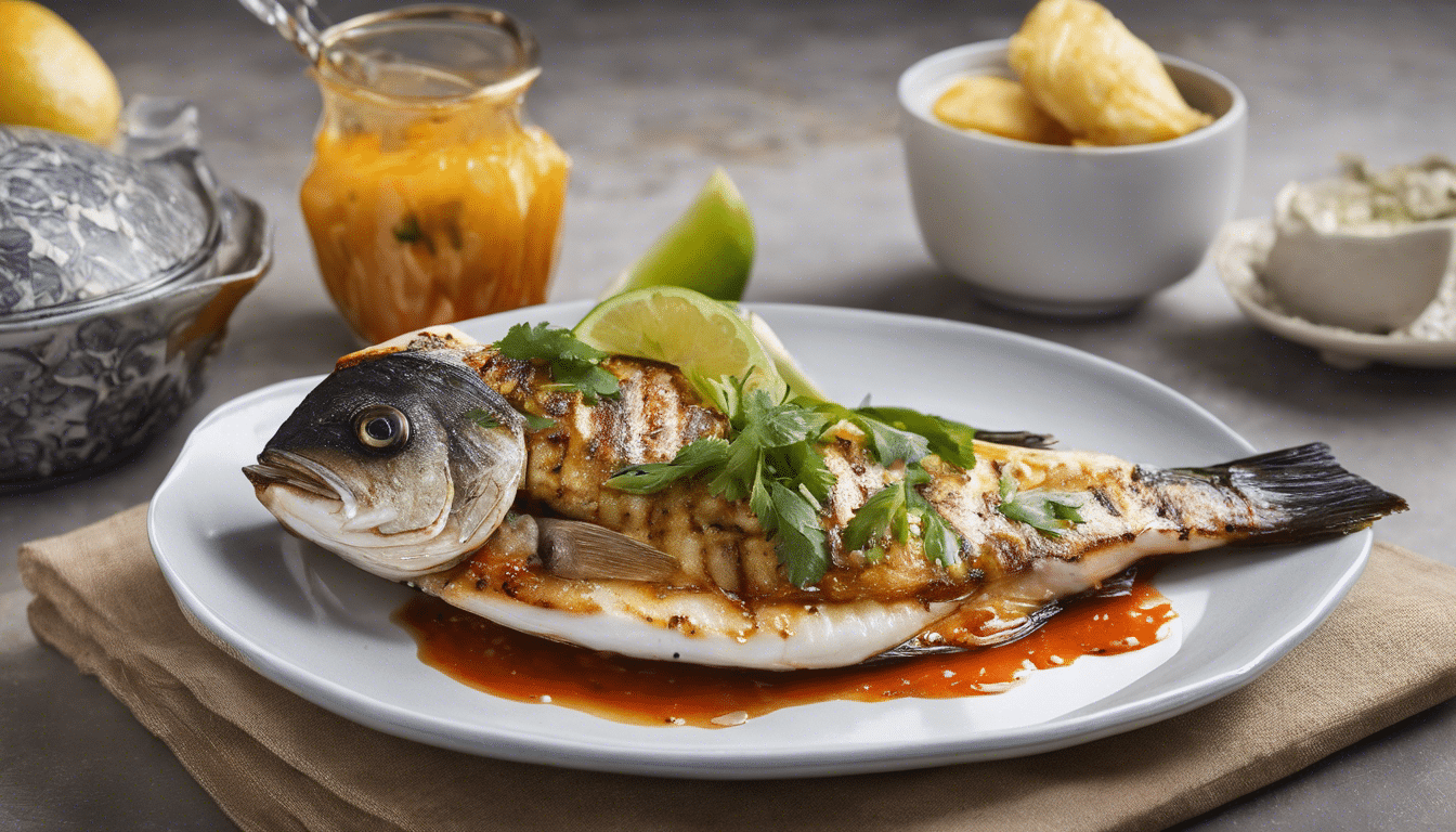 Grilled Fish with Huacatay Marinade