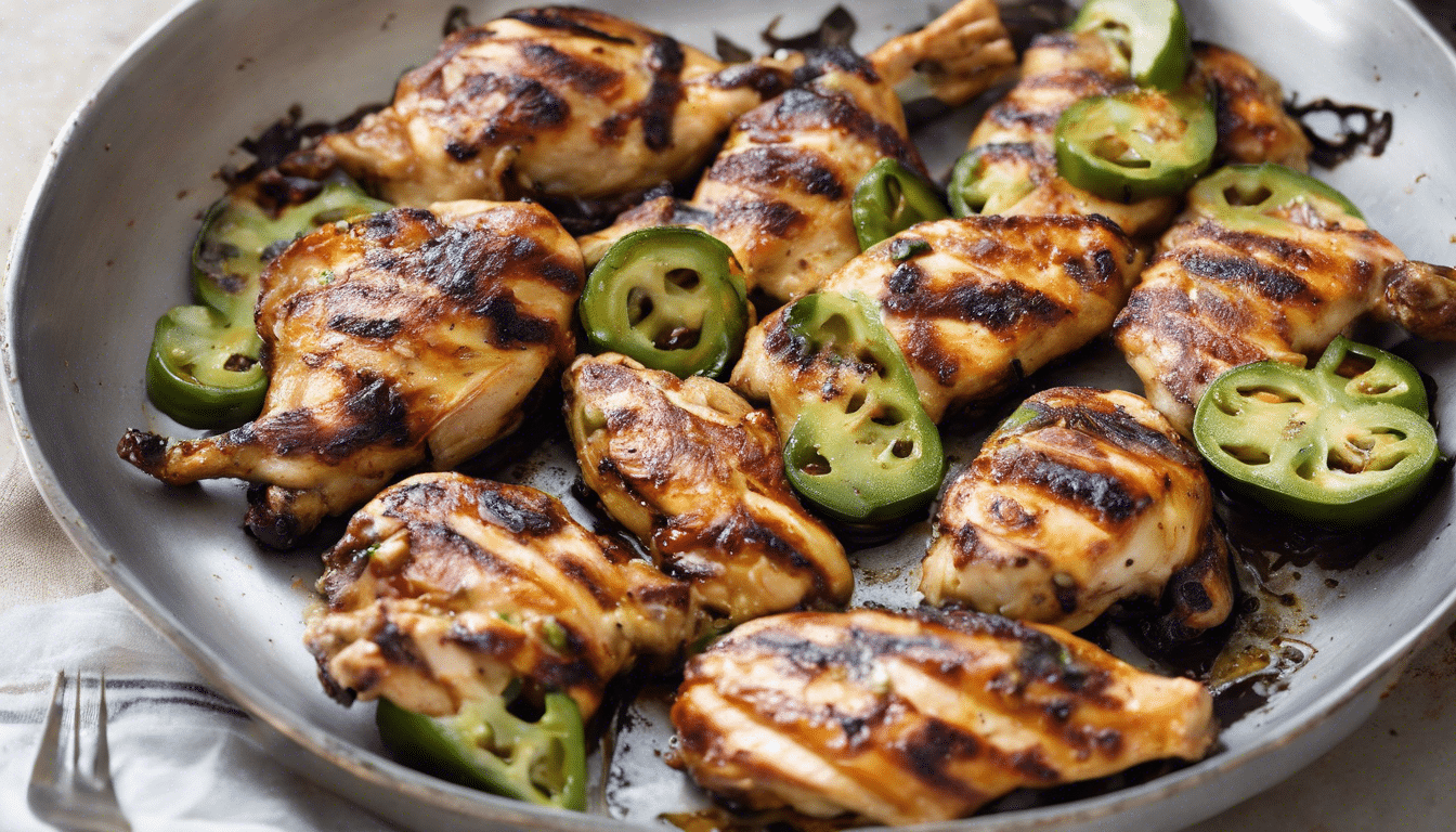 Grilled Jalapeno Chicken Recipe