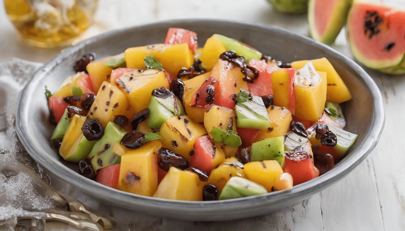 Grilled Melon Fruit Salad