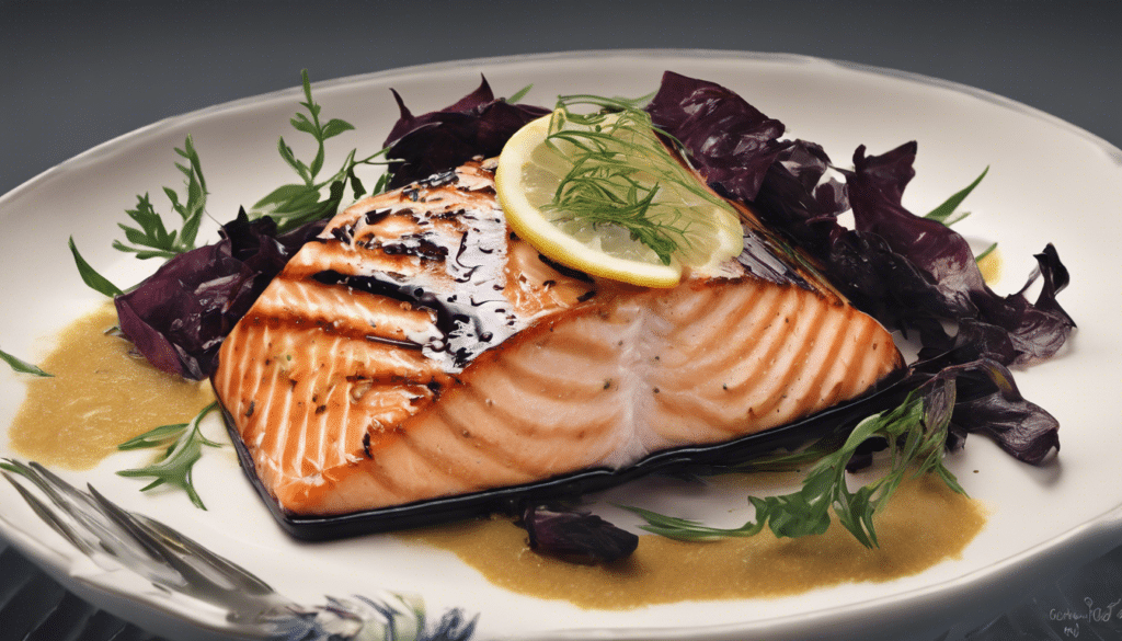 Grilled Salmon with Dulse
