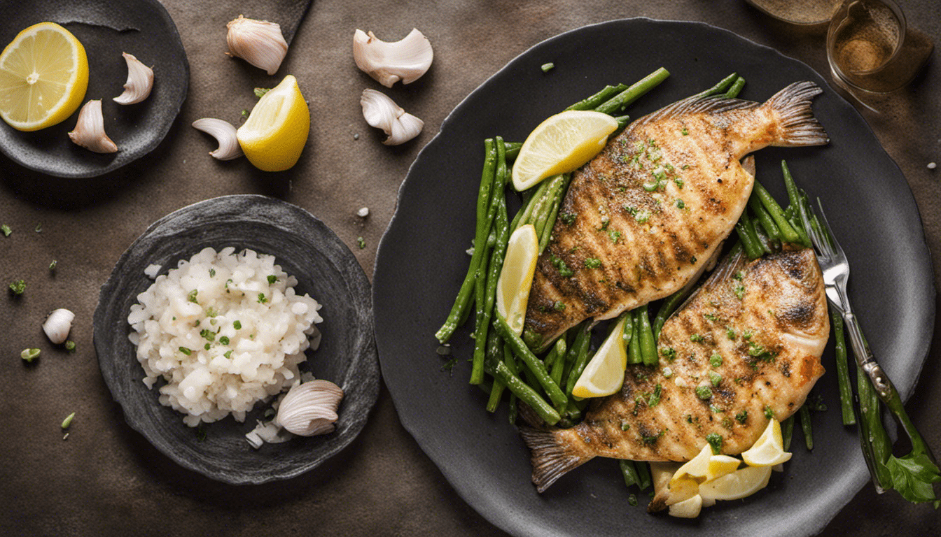Grilled Tilapia with Garlic Butter