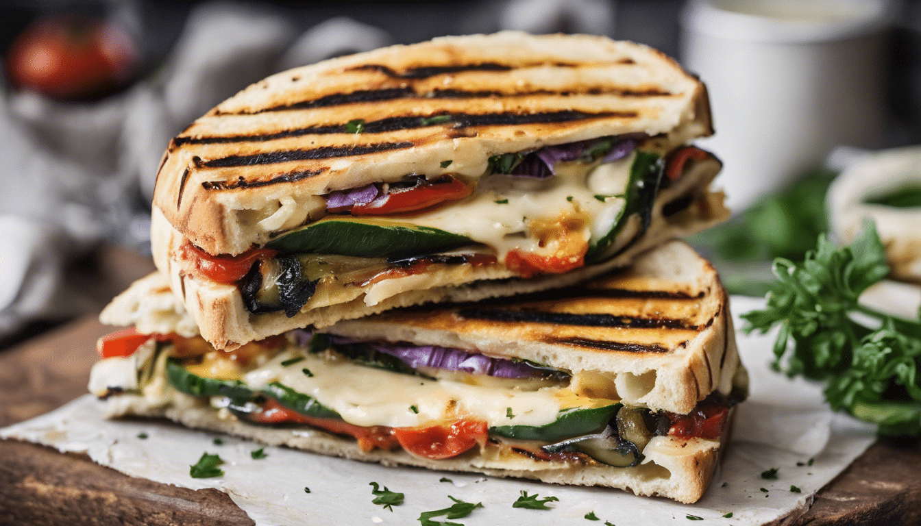 Grilled Vegetable Panini