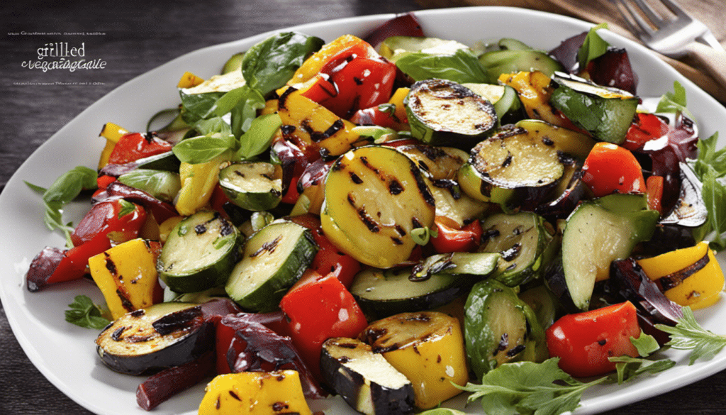 Grilled Vegetable Salad with Balsamic