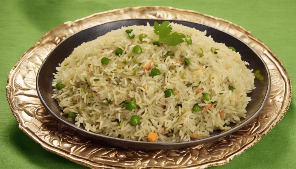 Guar Pulao (Rice Dish with Guar)