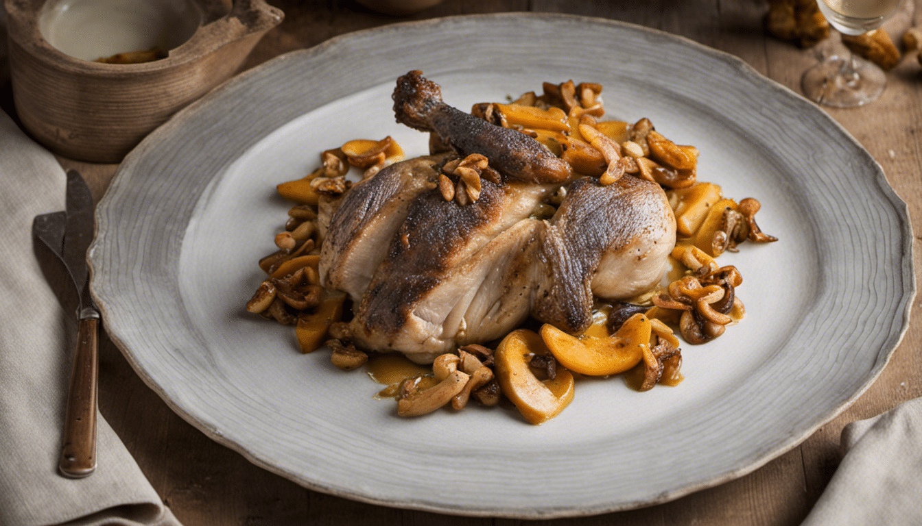 Guinea Fowl Supreme with Chanterelles