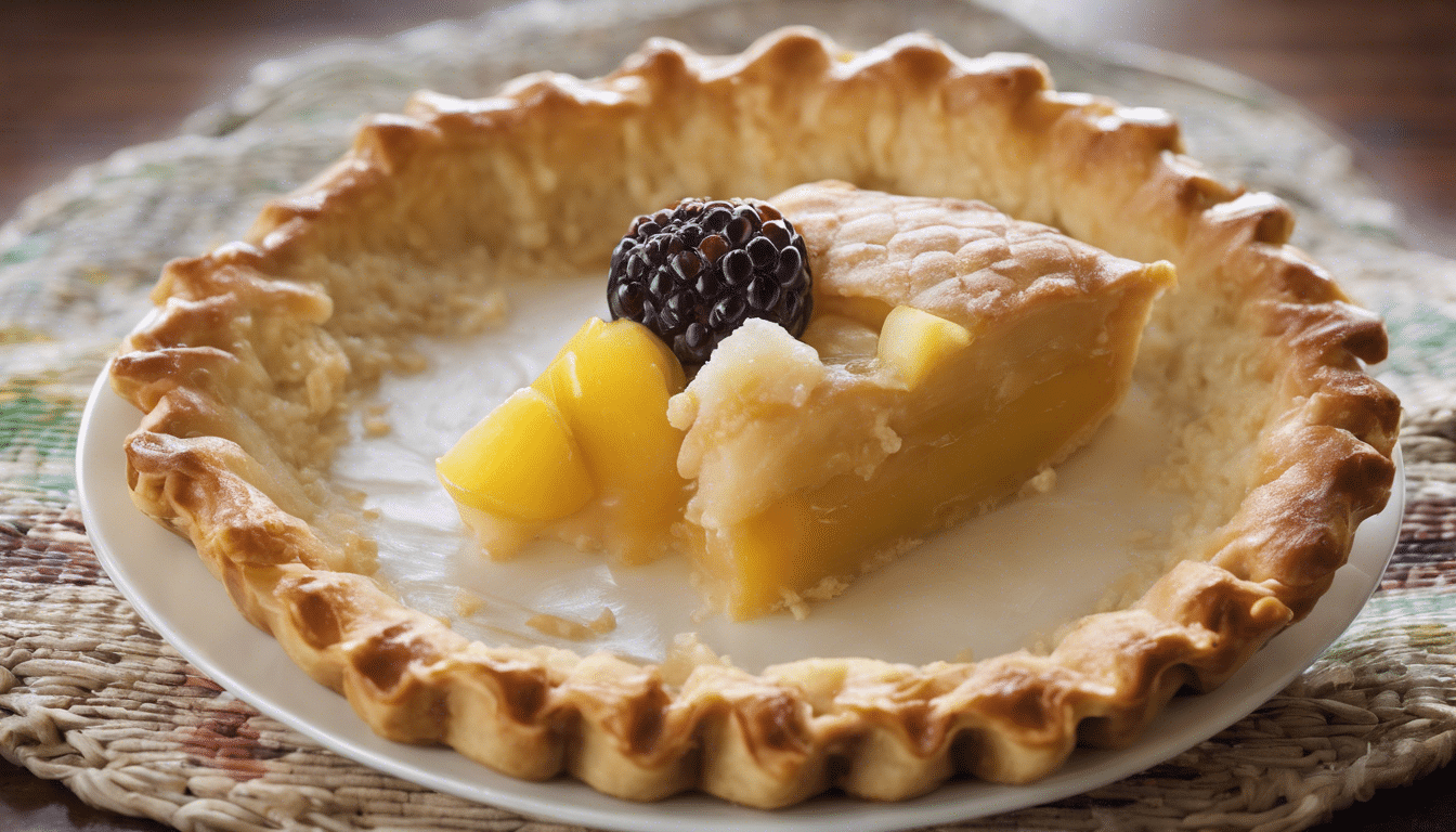 Hawaiian Hala Fruit Pie