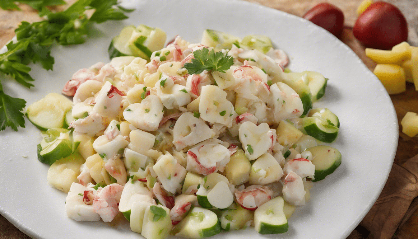 Hearts of Palm and Crab Salad