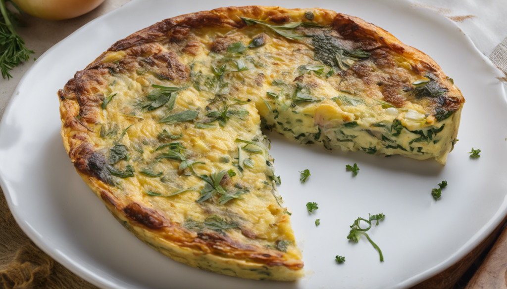 Herb and Onion Frittata