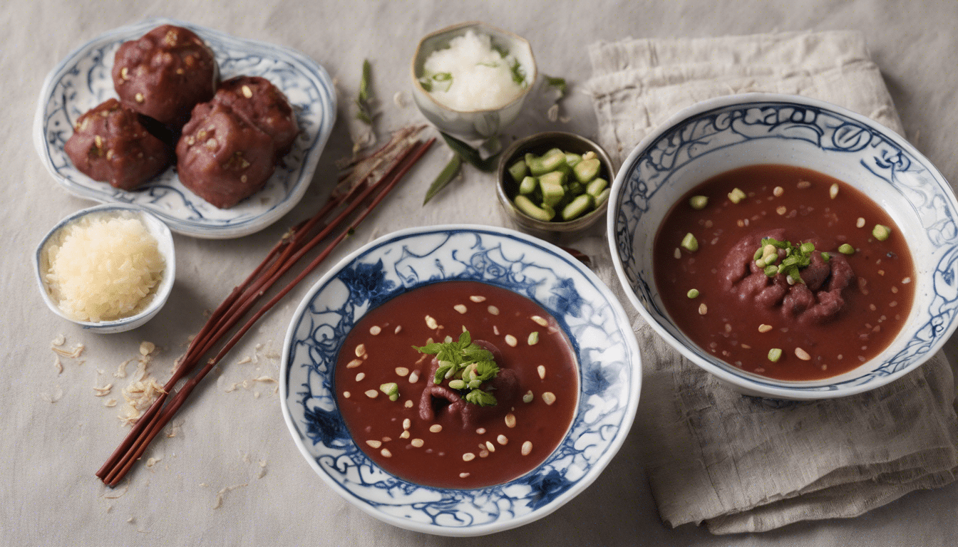 Delicious Himbabaos with Red Bean Paste