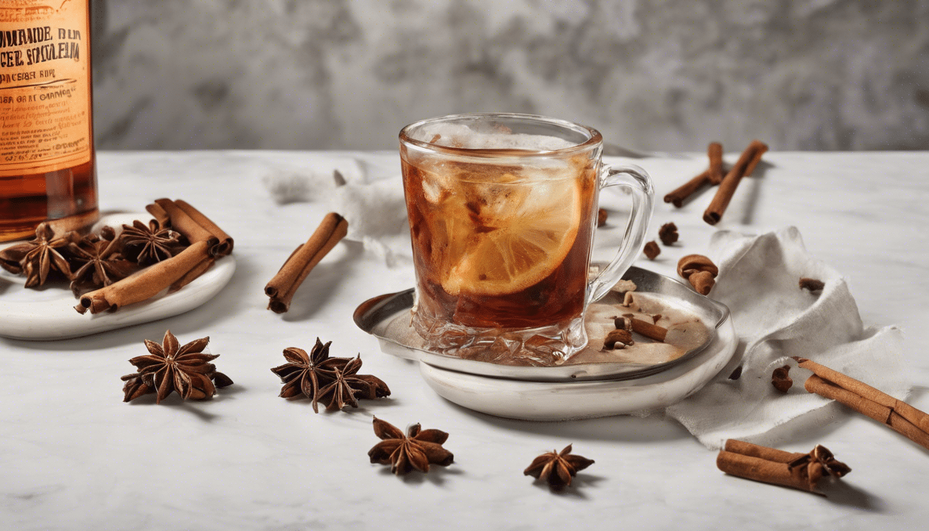 Homemade Spiced Rum with Allspice