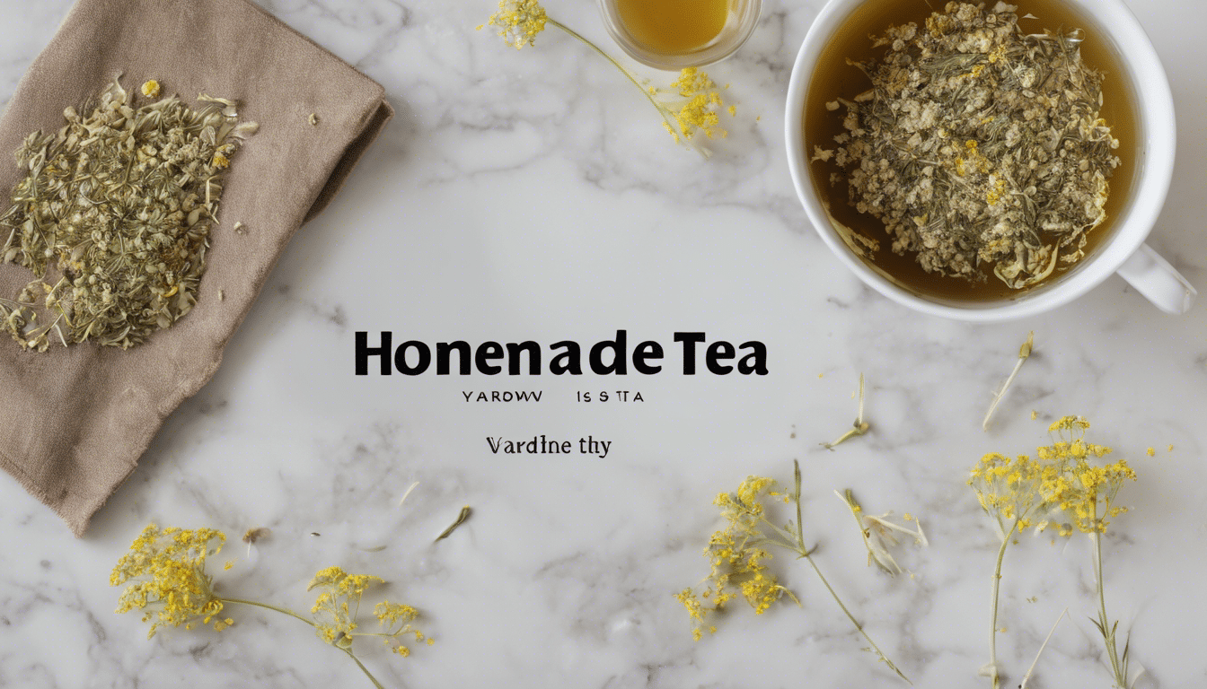 Homemade Yarrow Tea