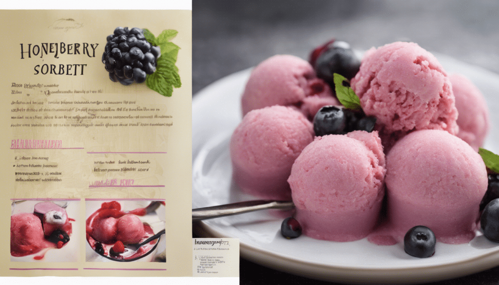 Honeyberry Sorbet