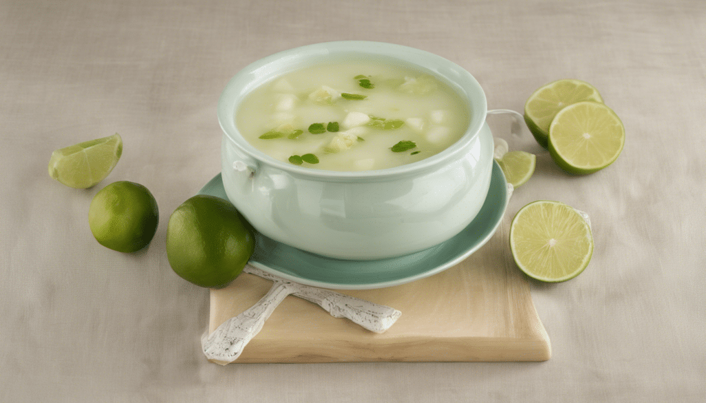 Honeydew Melon and Lime Soup
