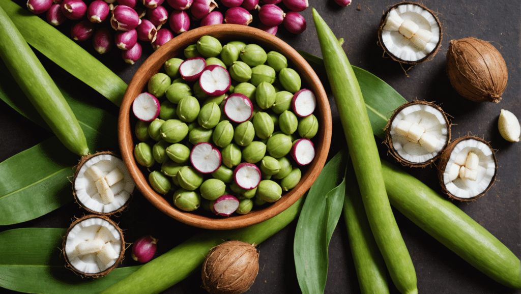 Hyacinth Beans with Coconut