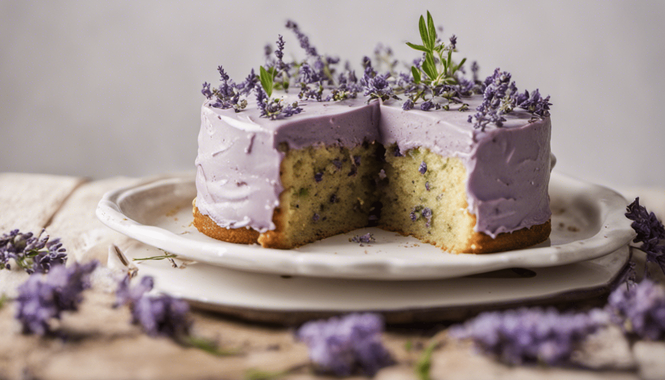 Hyssop Lavender Cake