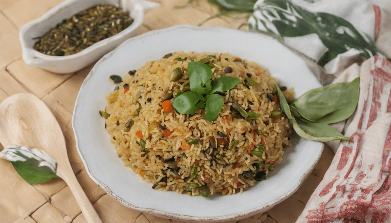 Indonesian Bay Leaf Rice Pilaf