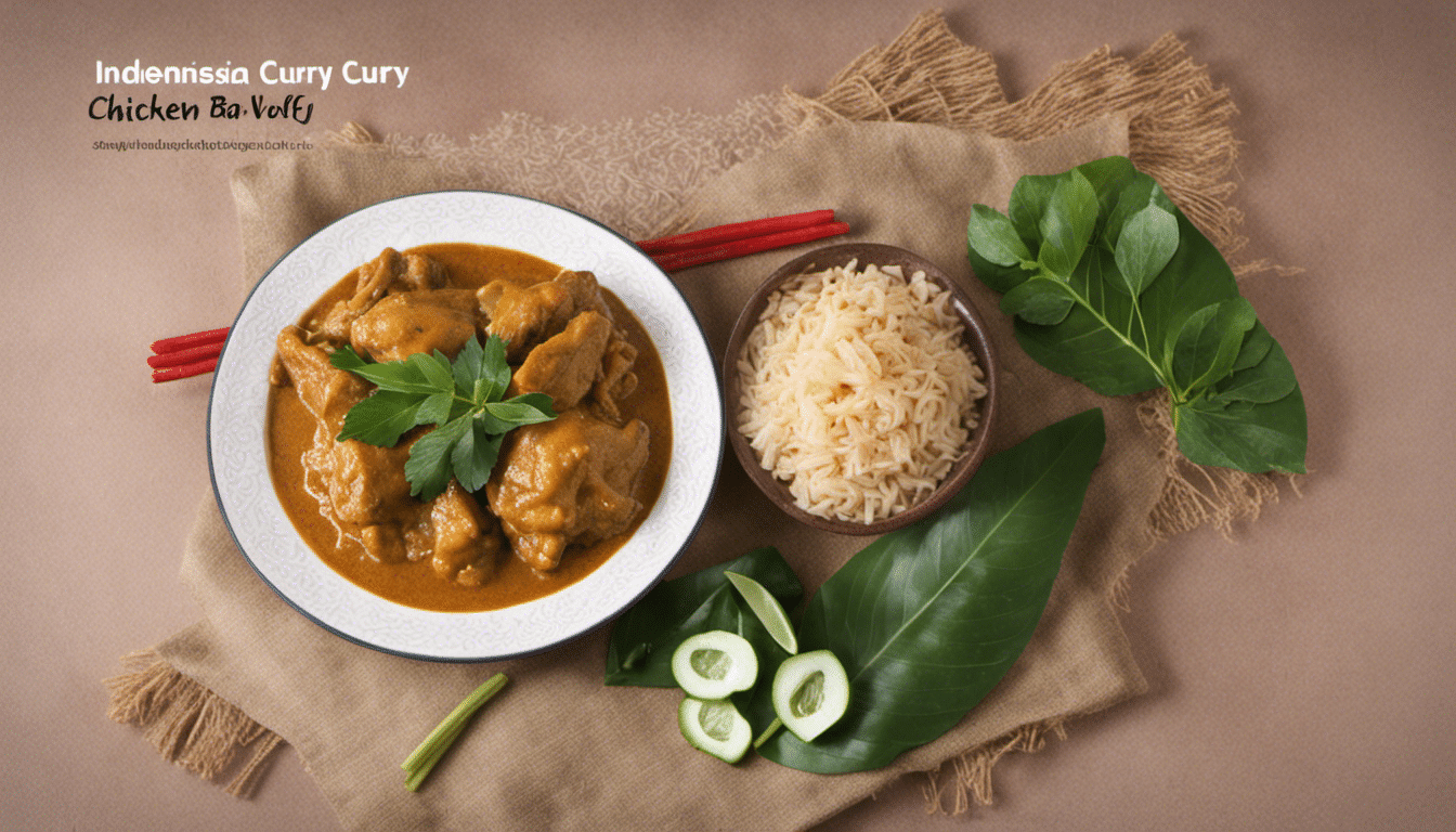 Indonesian Chicken Curry with Indonesian Bay Leaf