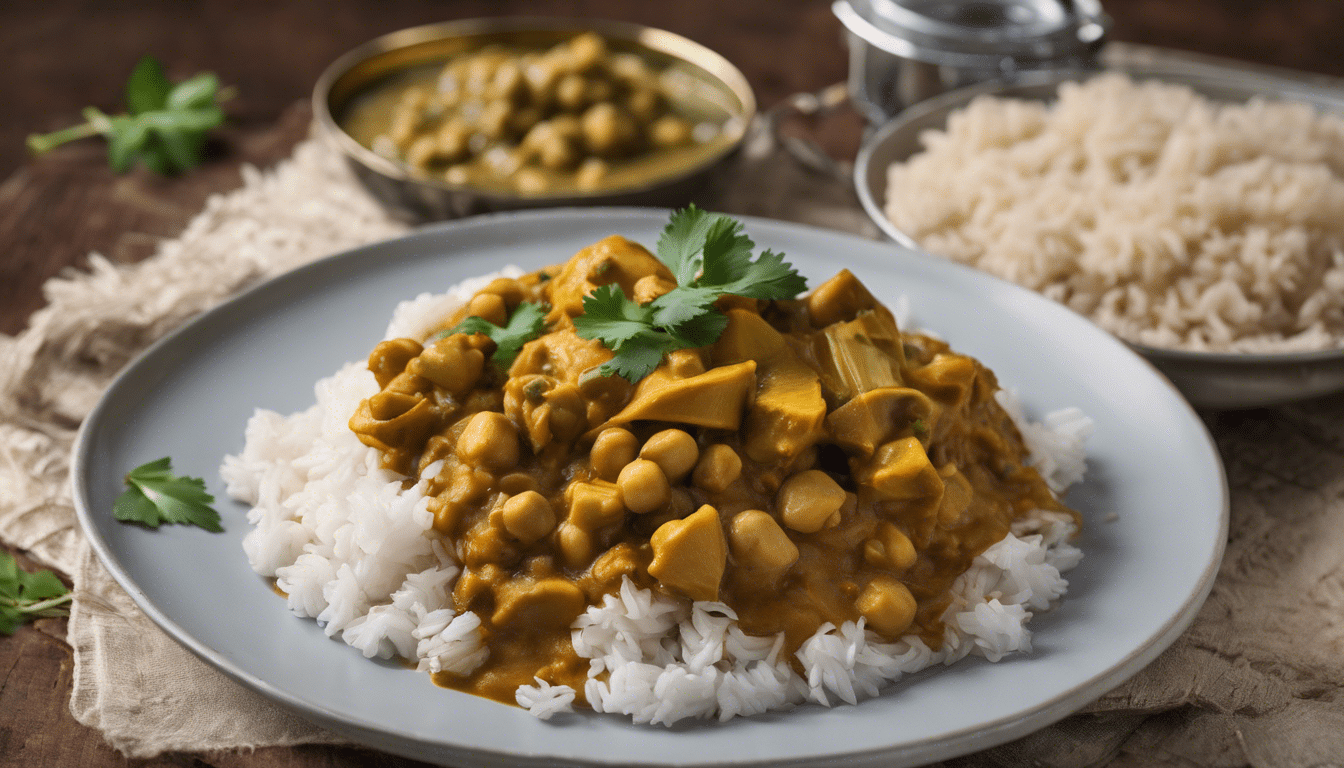 Jackfruit and Chickpea Curry