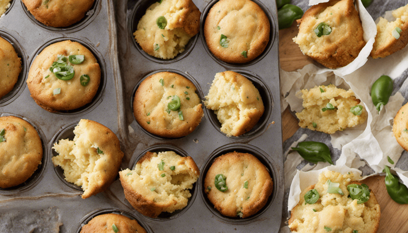 Jalapeno Cornbread Muffins