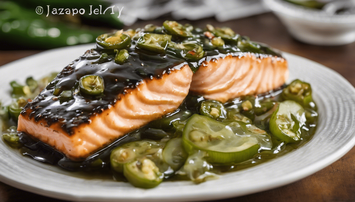 Jalapeno Jelly Glazed Salmon