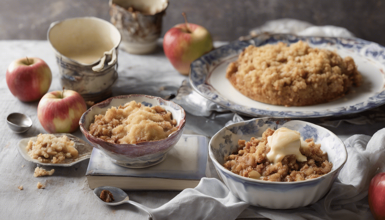 Jambul and Apple Crumble