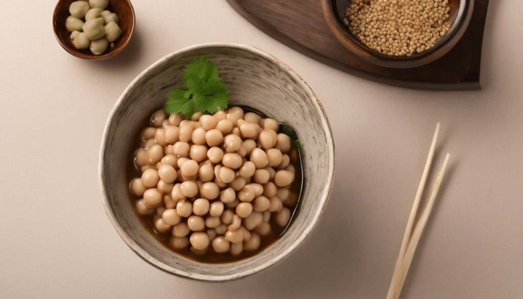 Japanese Natto (Fermented Soybeans)