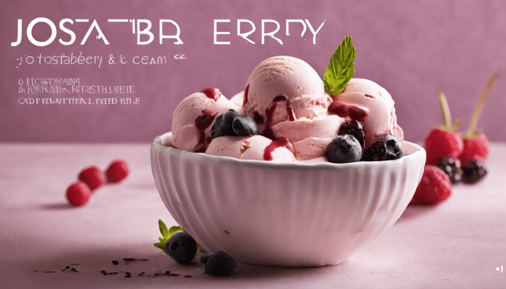 Jostaberry Ice Cream