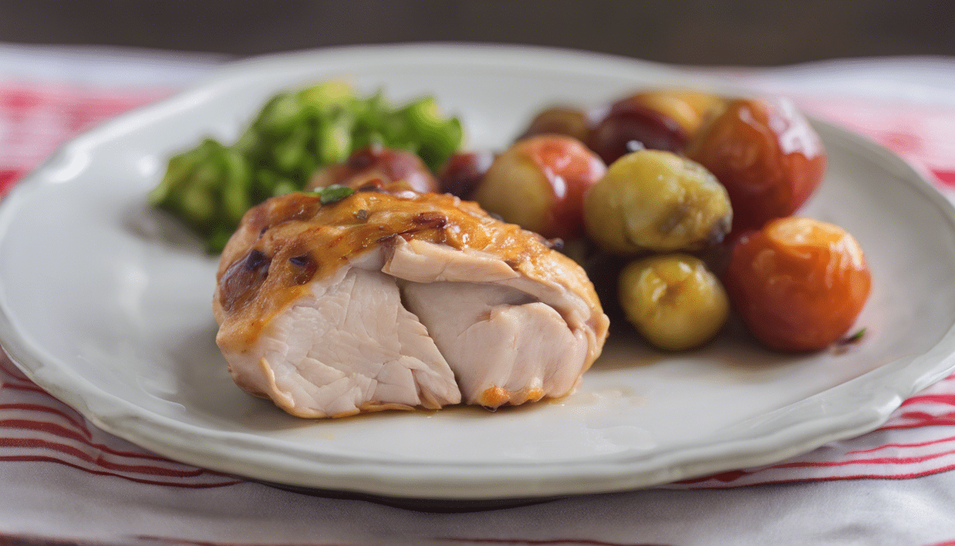 Jujubes Stuffed Chicken Recipe