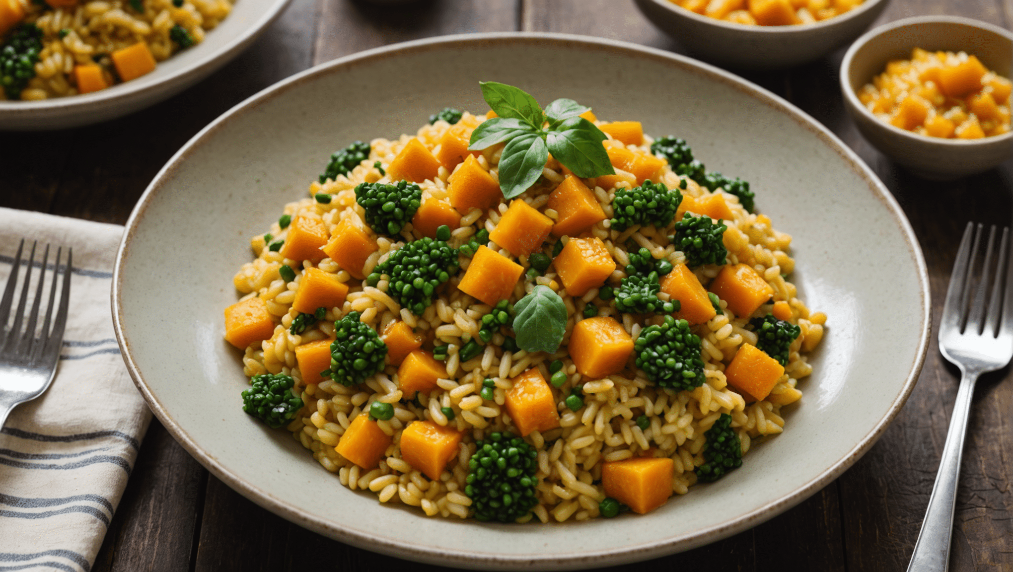 Kabocha Squash Risotto