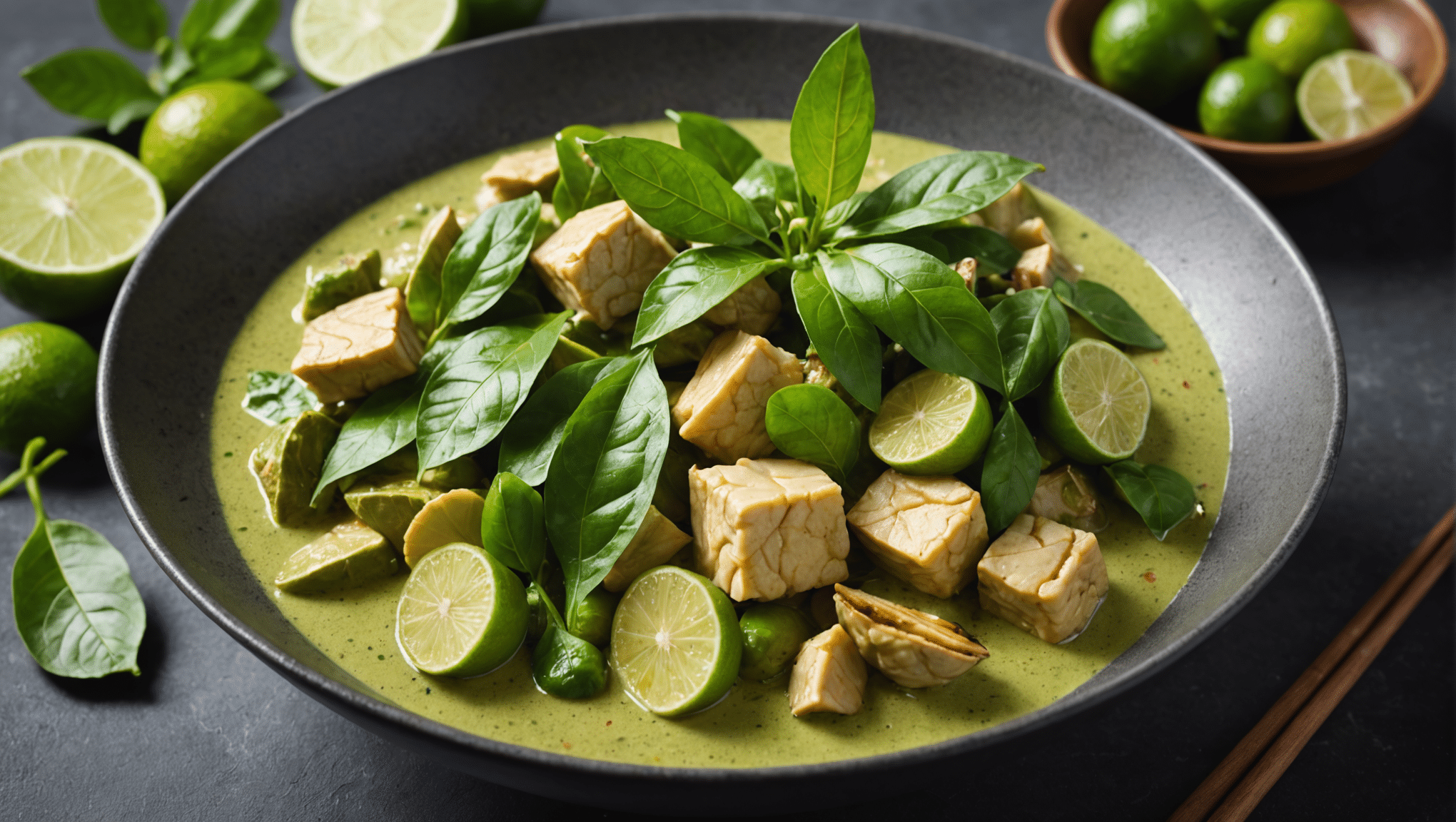 Kaffir Lime Leaves Thai Green Curry